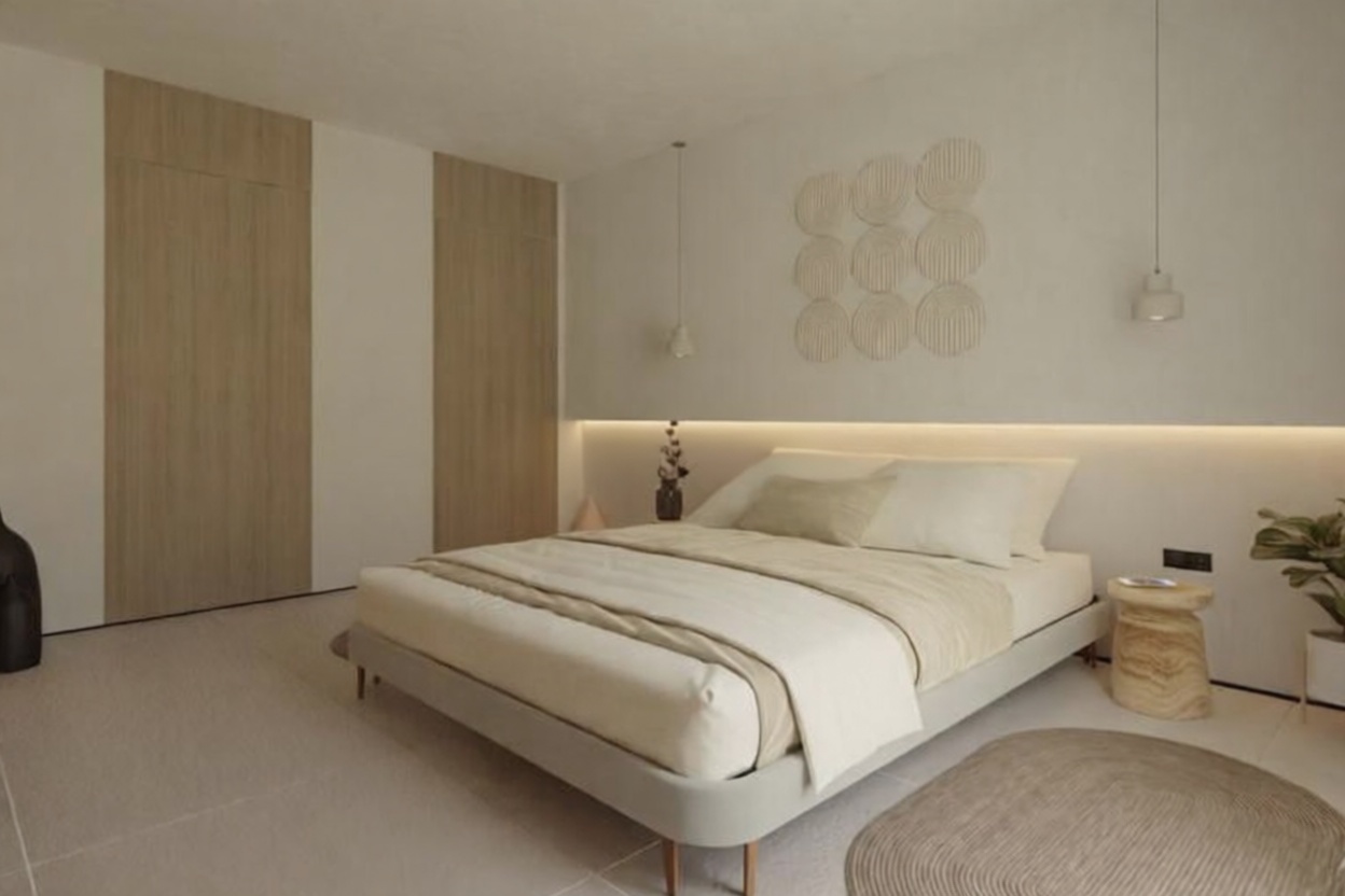 Ático à venda em primeira linha de mar em Pollença — Quarto