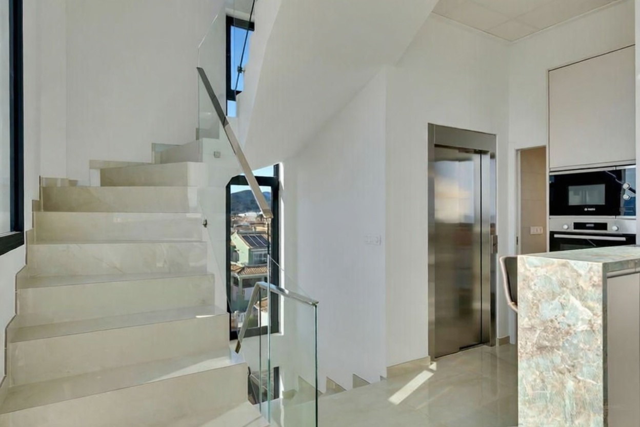Duplex for sale frontline beach in Oliva — Bedroom