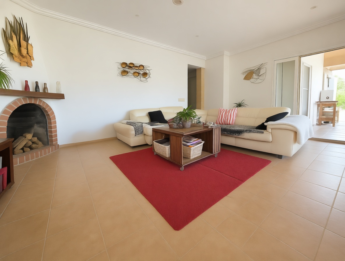 Chalet à vendre avec accès direct à la plage à Santanyí — Séjour