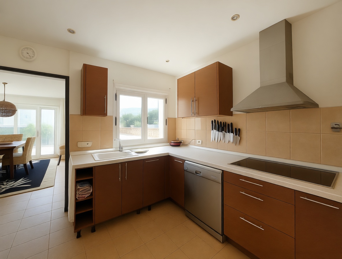 Chalet à vendre avec accès direct à la plage à Santanyí — Cuisine