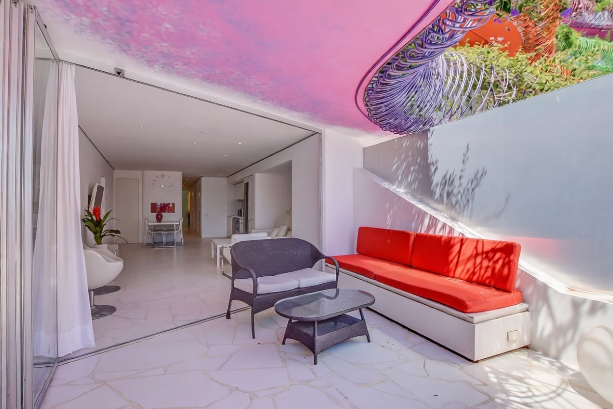 Appartement à vendre pieds dans l'eau à Eivissa — Terrasse mer
