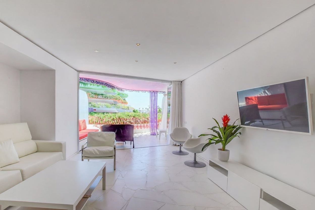 Appartement à vendre pieds dans l'eau à Eivissa — Séjour