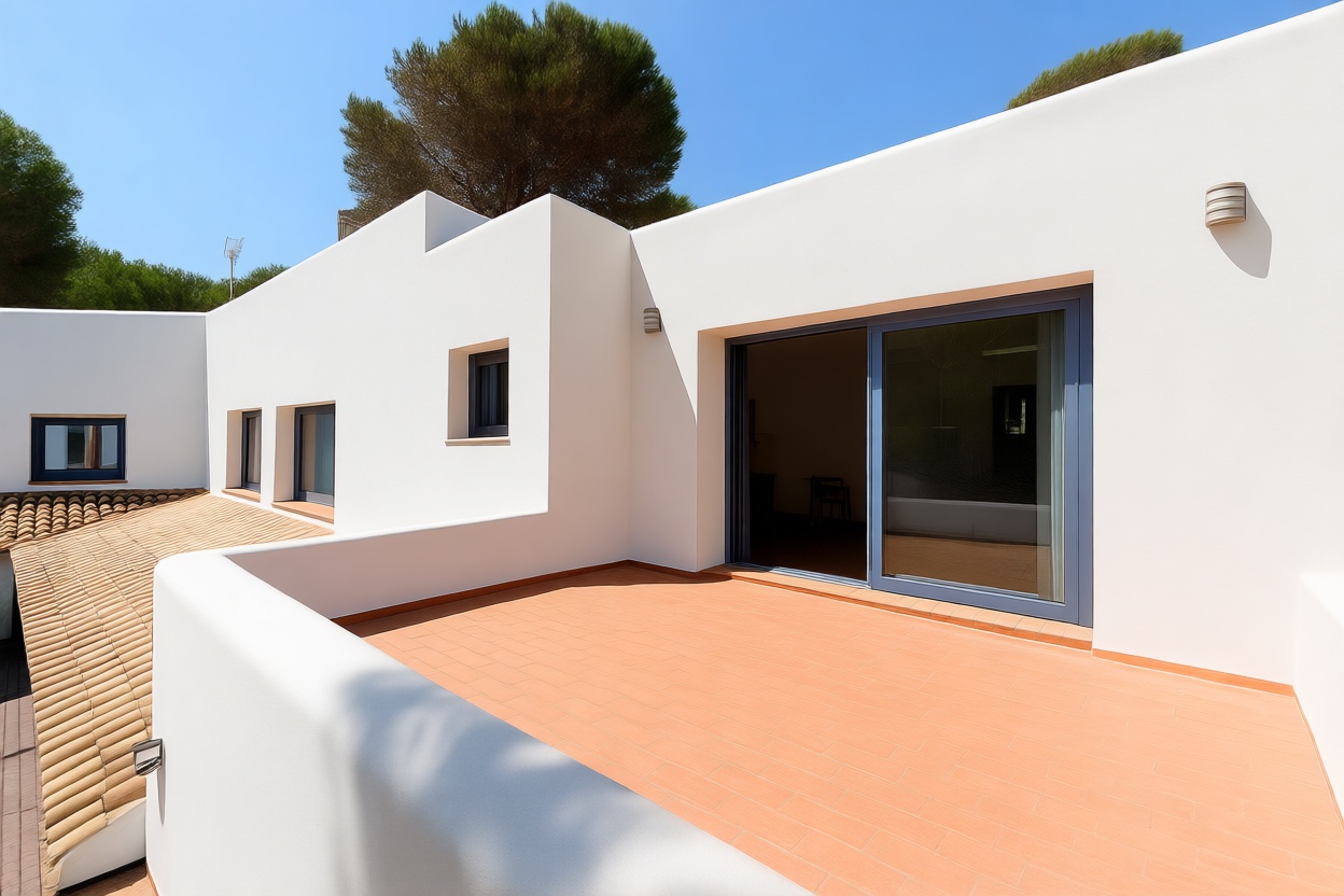 Chalet à vendre avec accès direct à la plage à Santa Eulalia del Río — Sanitaires