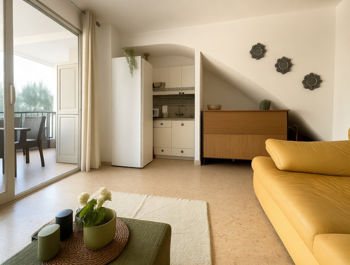 Duplex for sale frontline beach in Benicasim/Benicàssim — Living room