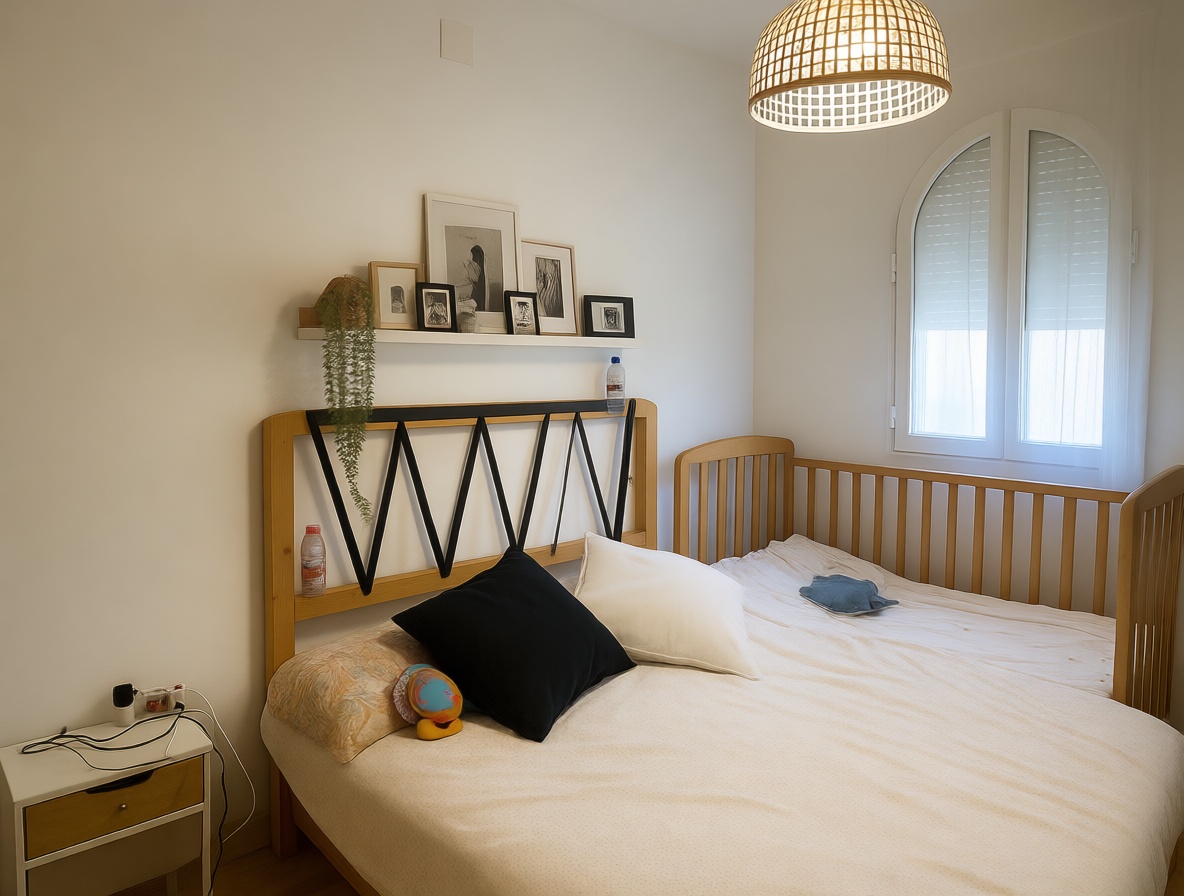Chalet en venta con acceso directo a la playa en Els Poblets — Dormitorio