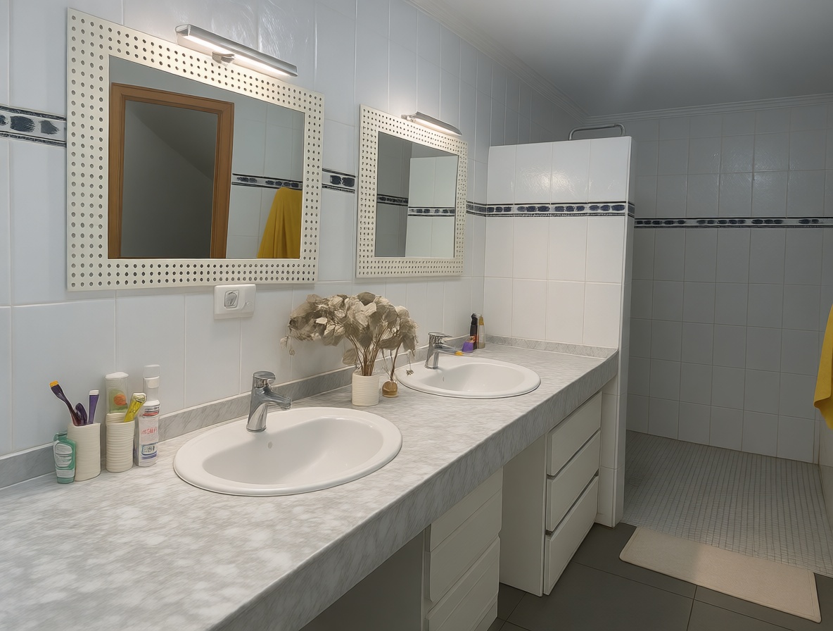Chalet en venta con acceso directo a la playa en Els Poblets — Baño