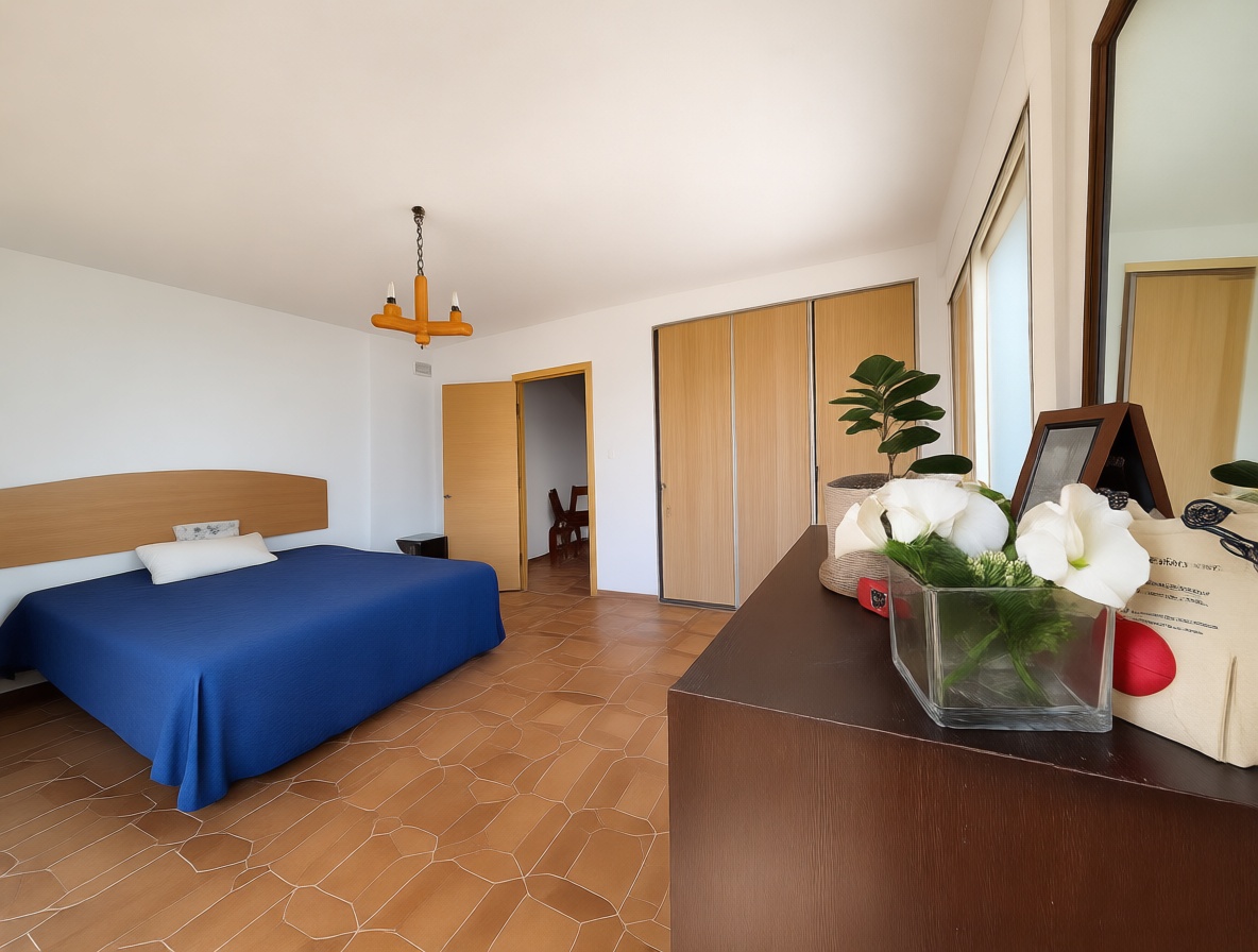 Chalet en venta con acceso directo a la playa en Sueca — Dormitorio