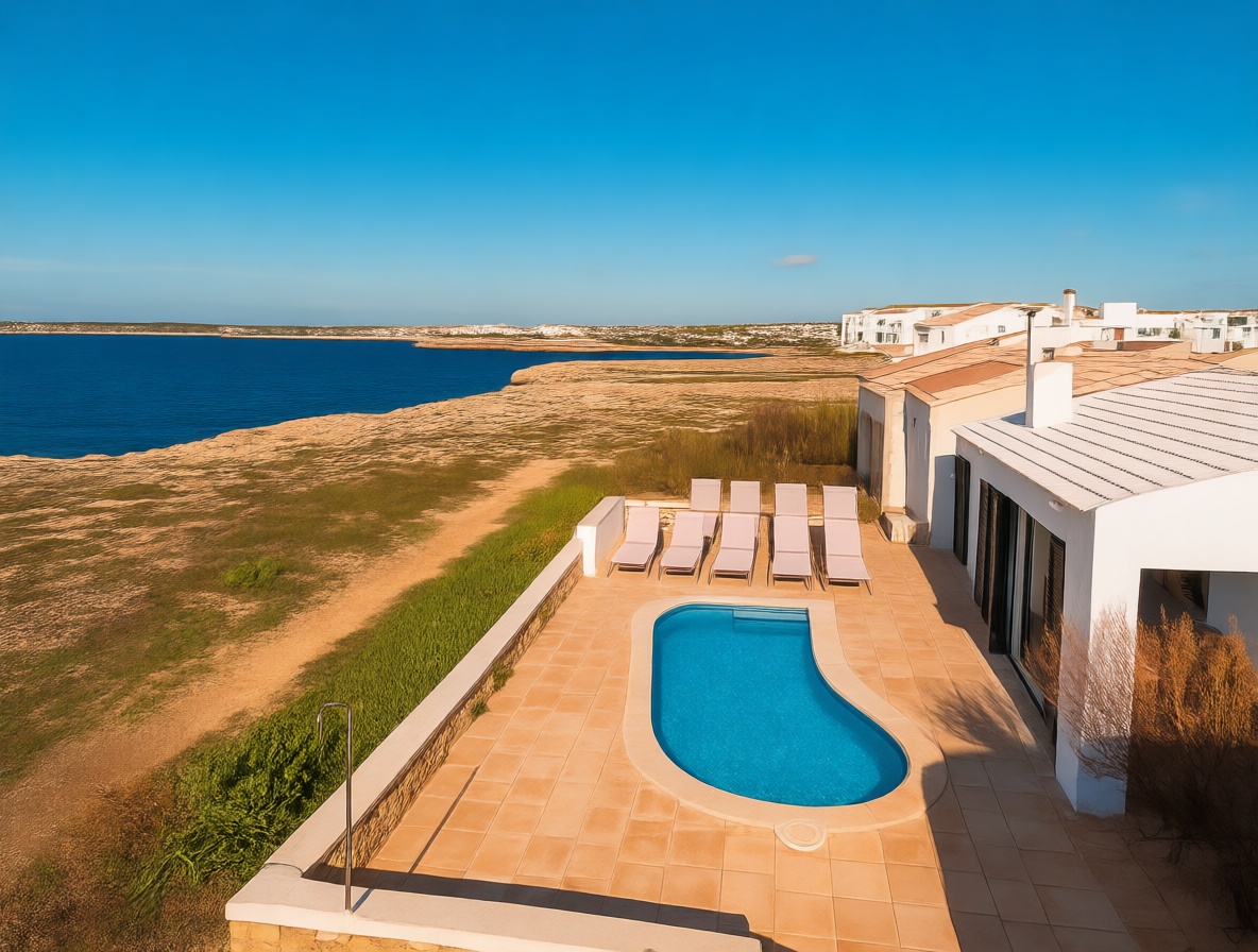 Chalet à vendre avec accès direct à la plage à Ciutadella