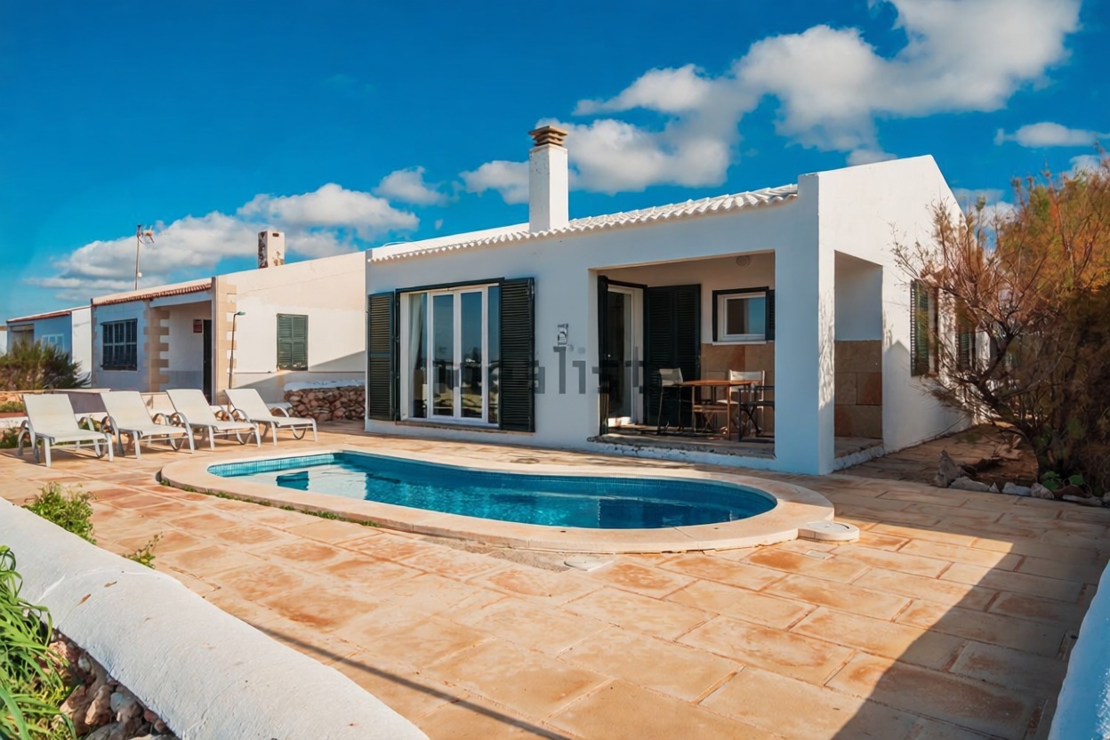 Chalet à vendre avec accès direct à la plage à Ciutadella