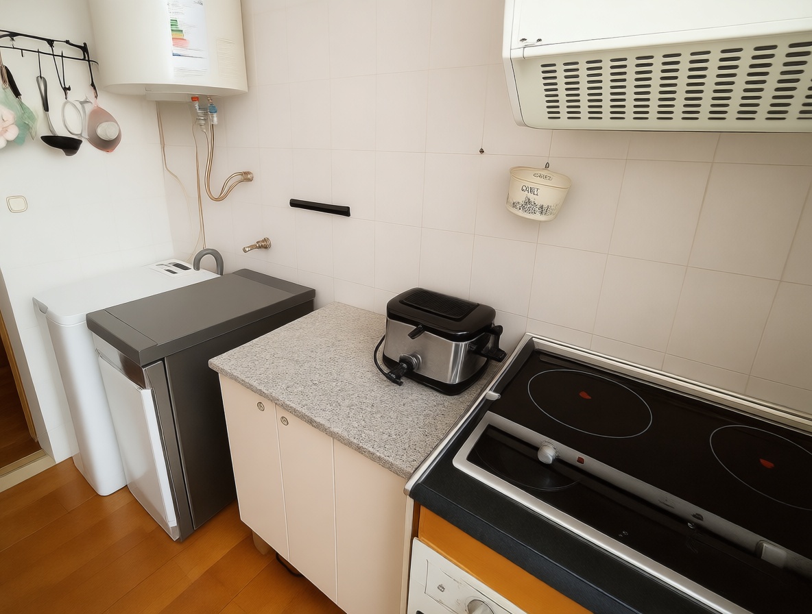 Piso en primera línea de playa en Benidorm — Cocina