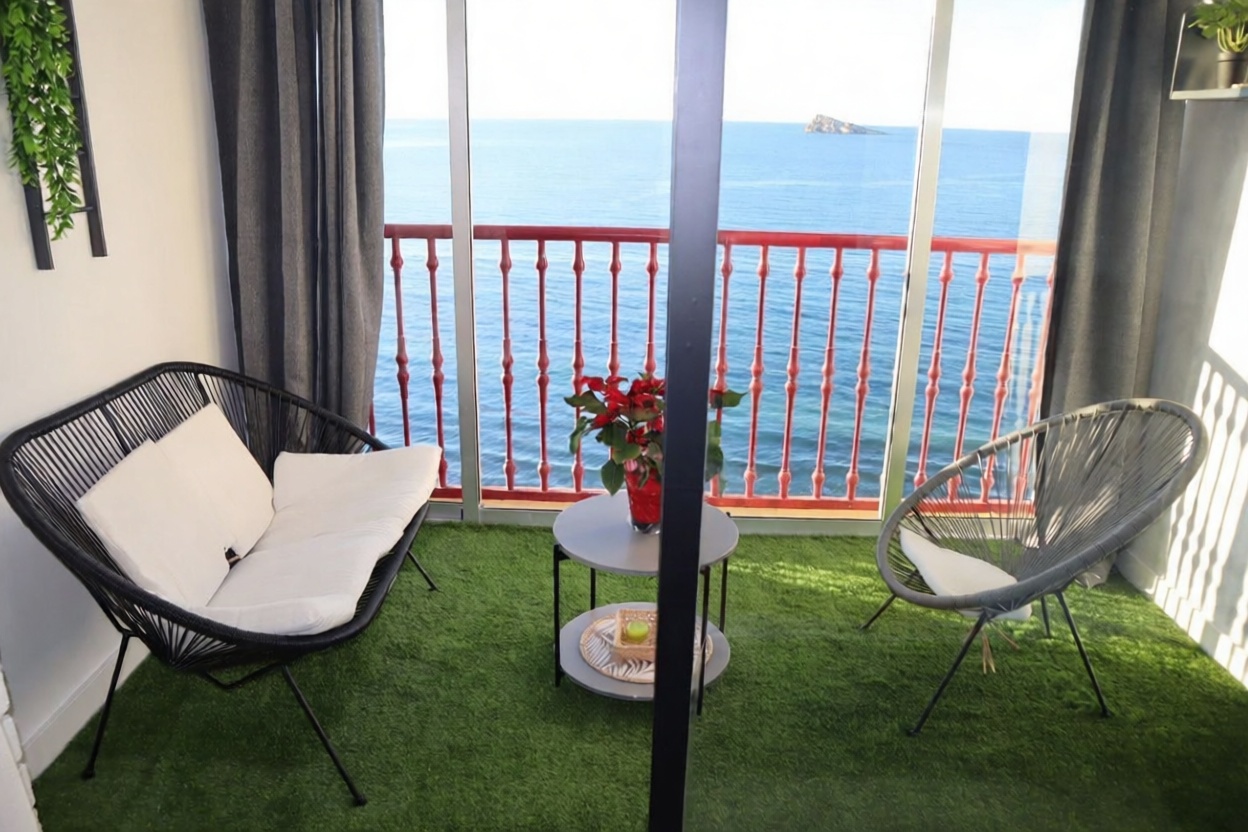 Flat for sale frontline beach in Benidorm