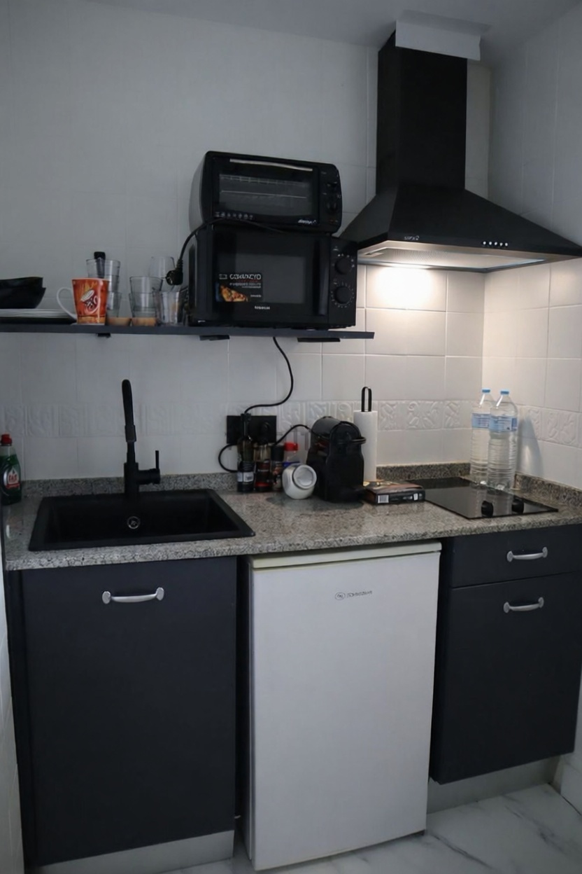 Flat for sale frontline beach in Benidorm — Kitchen