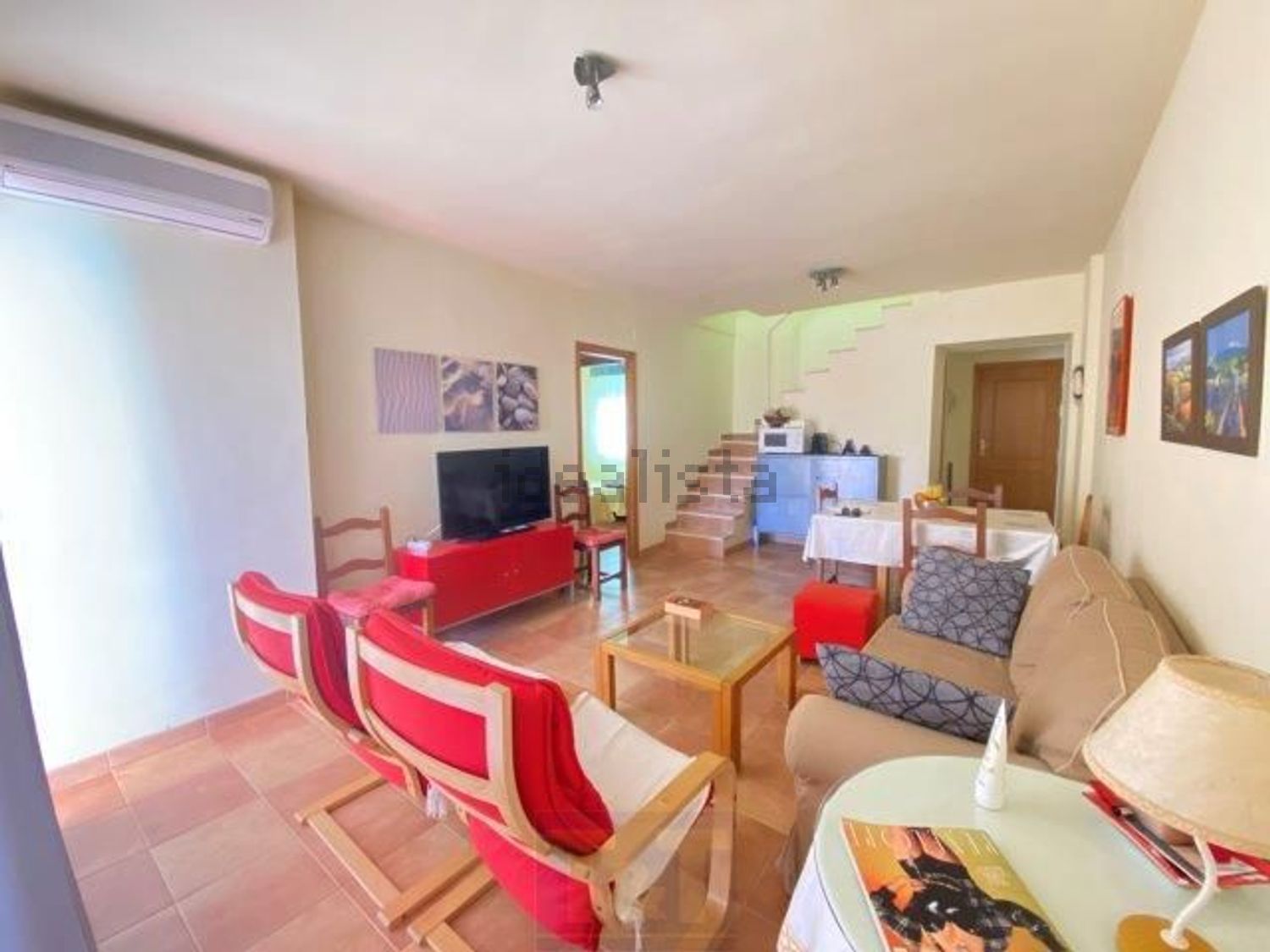 Beachfront flat in Islantilla — Living room