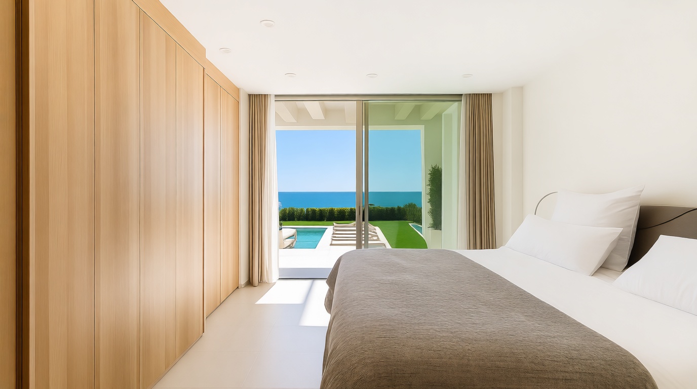 Chalet en venta con acceso directo a la playa en Mijas — Baño