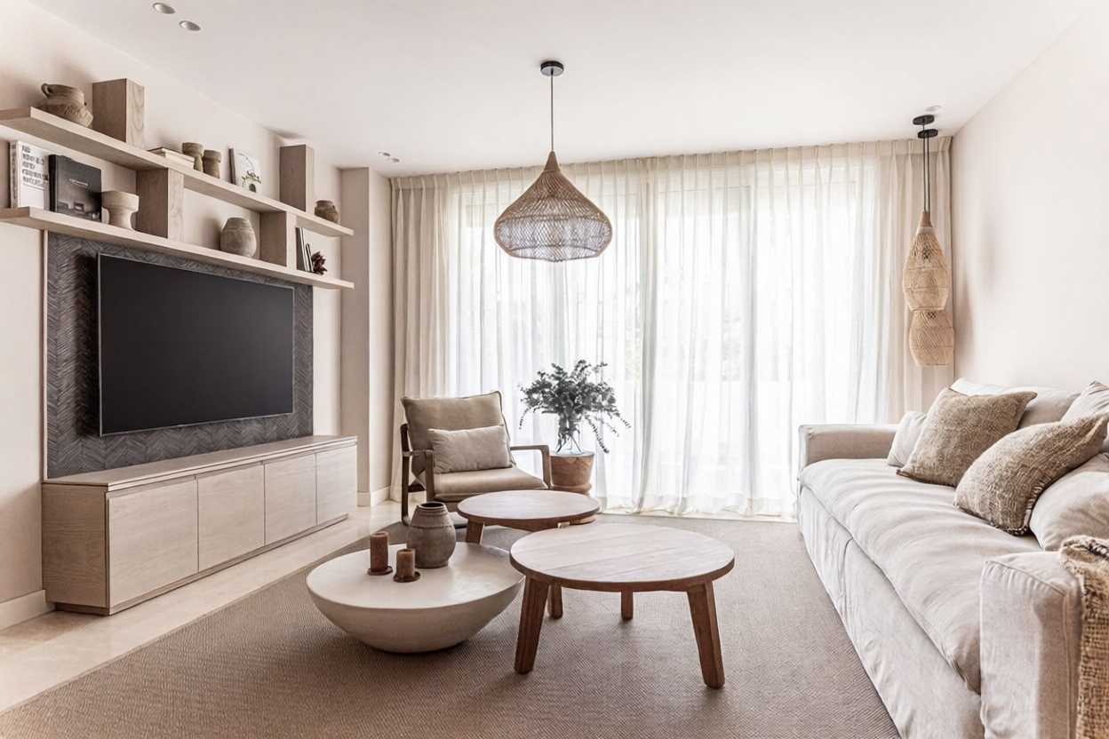 Flat for sale frontline beach in Marbella — Bathroom