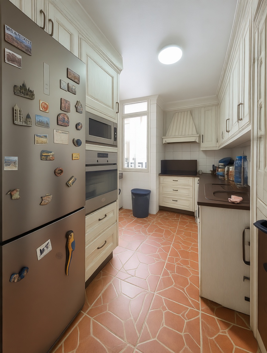 Piso en venta en primera línea de playa en Estepona — Cocina