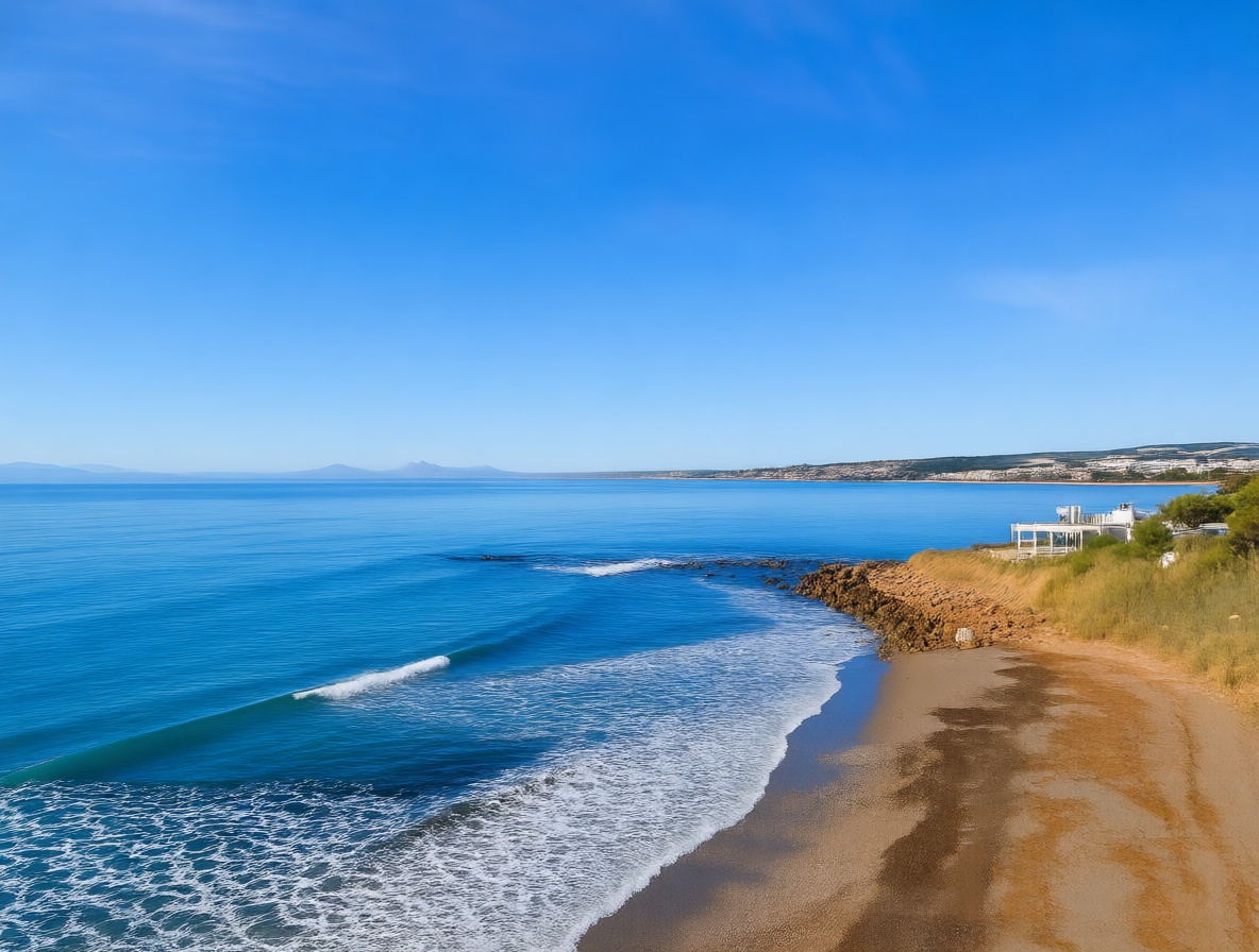 Apartamento à venda pé na areia em Estepona — Vista mar