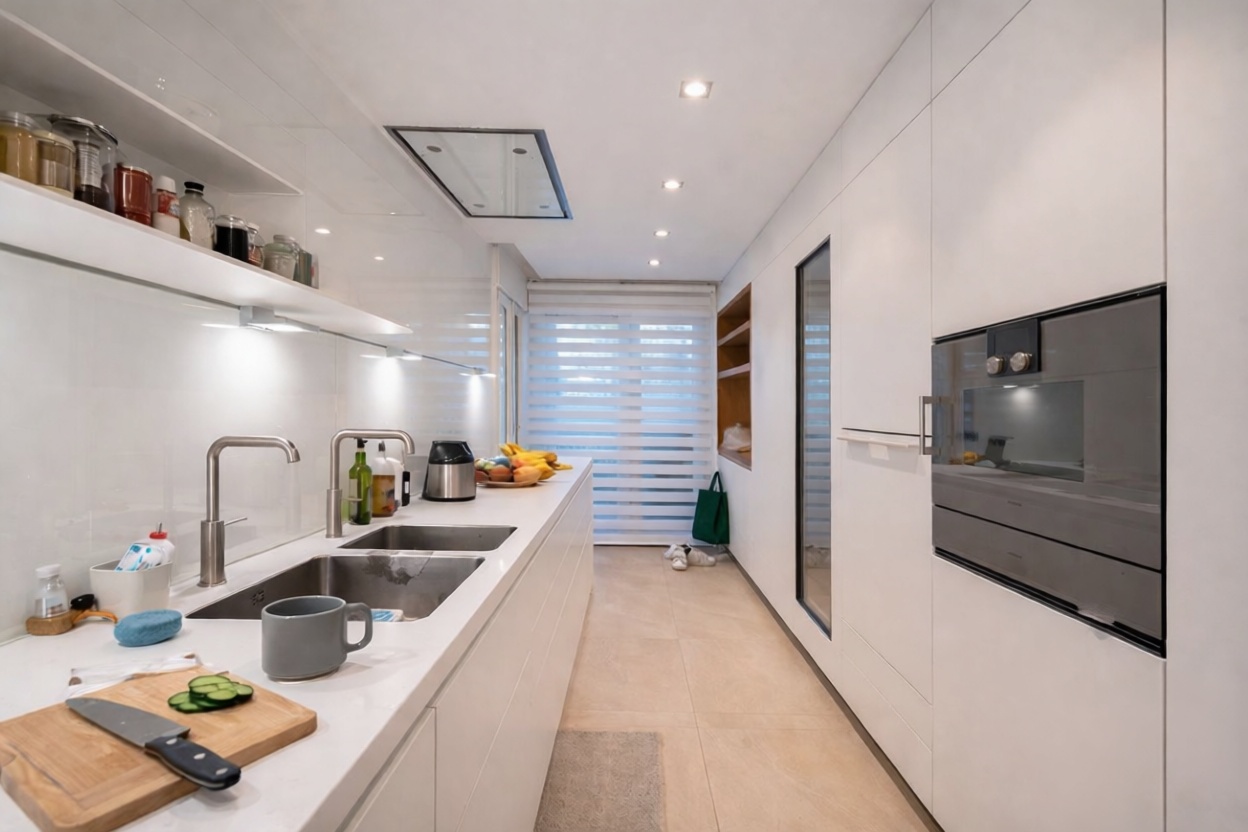 Apartamento à venda pé na areia em Estepona — Cozinha