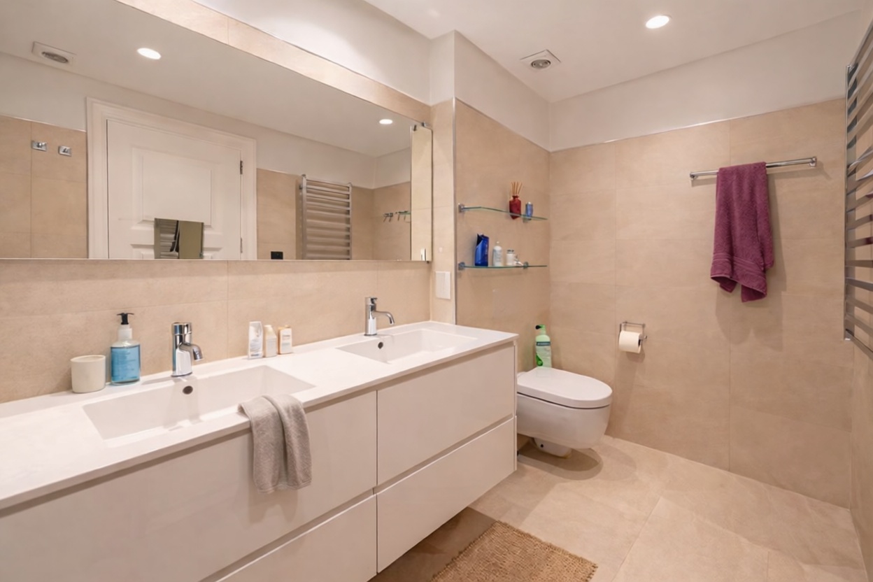 Apartamento à venda pé na areia em Estepona — Casa banho