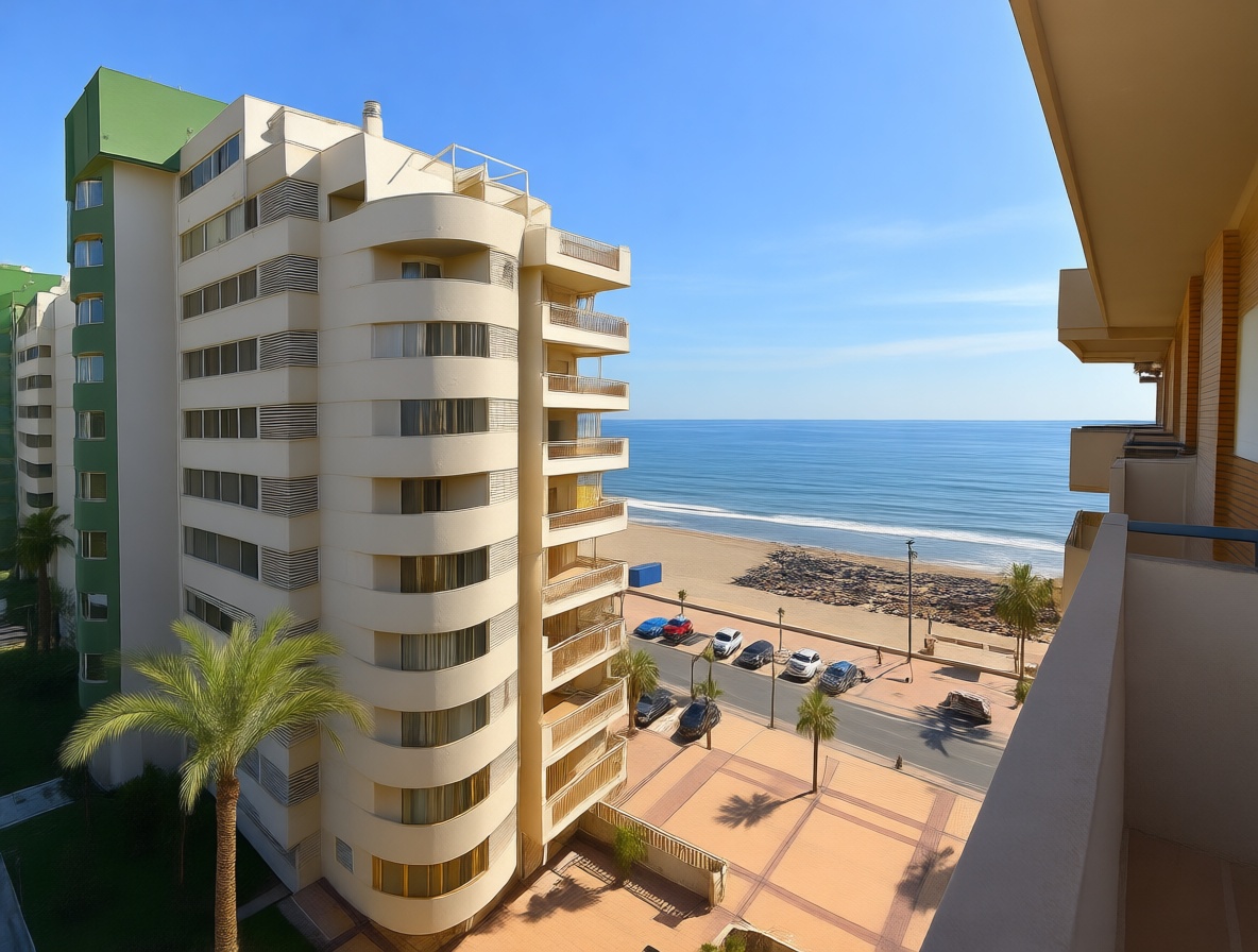 Квартира на продажу на первой линии пляжа в Fuengirola