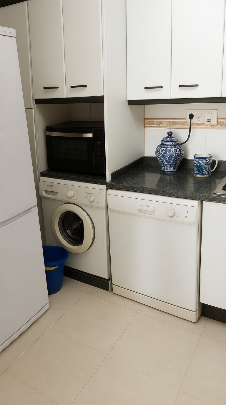 Appartement à vendre pieds dans l'eau à Fuengirola — Cuisine