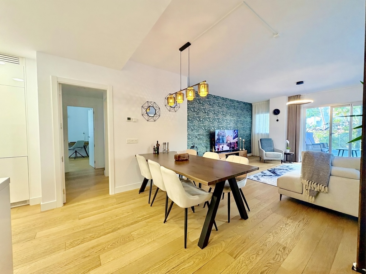 Apartamento em primeira linha de praia em Mijas — Cozinha
