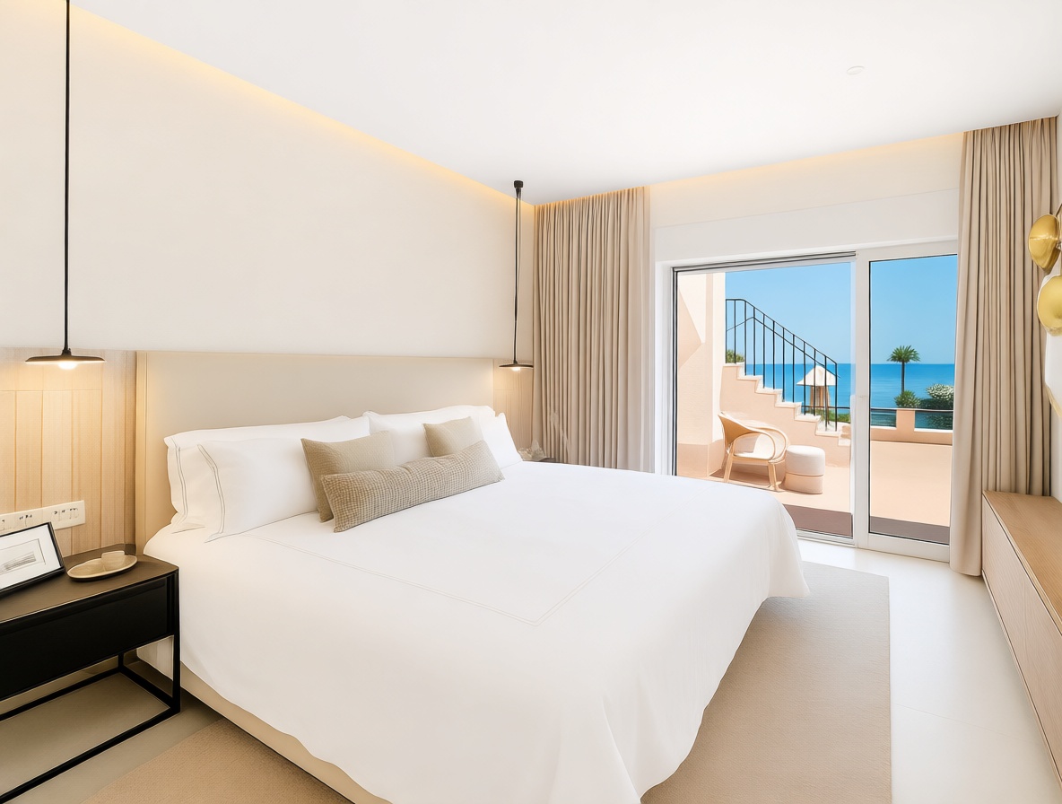 Пентхаус первая линия моря в Estepona — Спальня