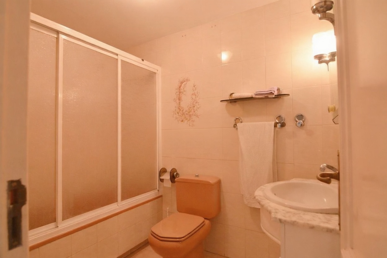 Piso en venta en primera línea de playa en Fuengirola — Terraza mar