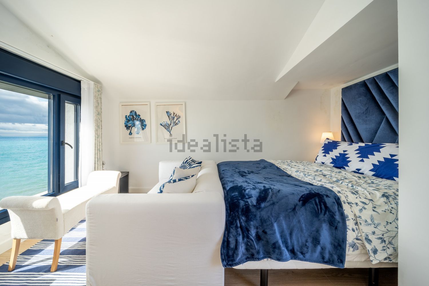 Chalet avec accès direct à la plage à Estepona — Chambre
