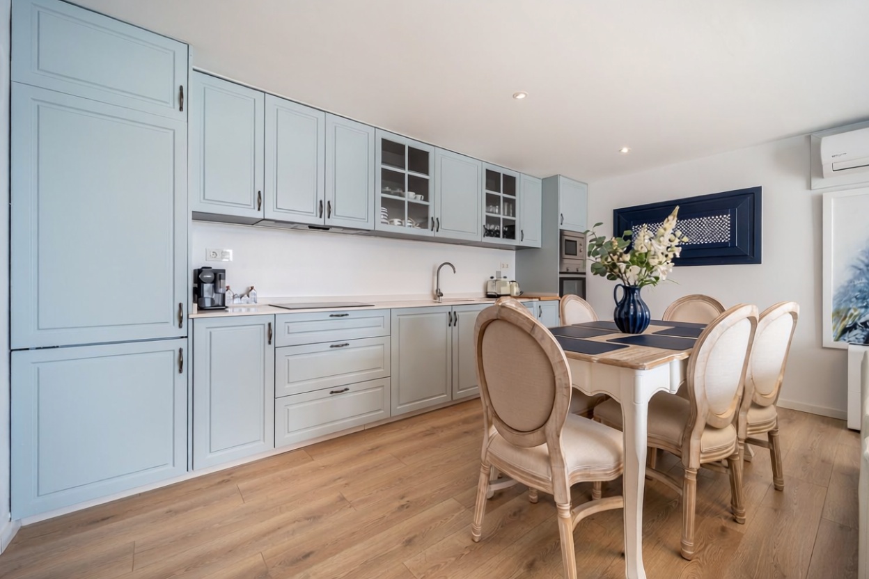 Chalet con acceso directo a playa en Estepona — Cocina