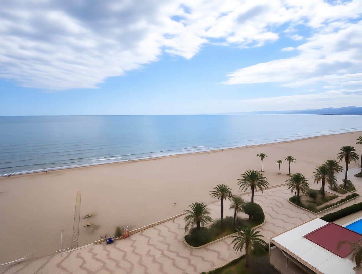 Appartement à vendre pieds dans l'eau à Cullera — Vue mer