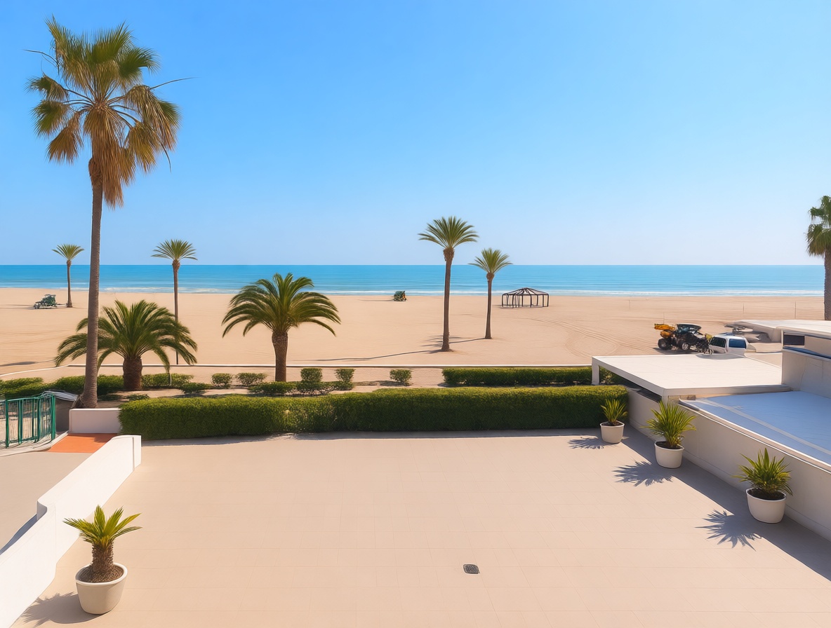 Квартира на продажу на первой линии пляжа в Sant Antoni de Portmany — Морской вид