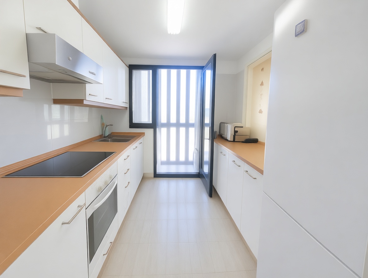 Piso en venta en primera línea de playa en Sant Antoni de Portmany — Salón