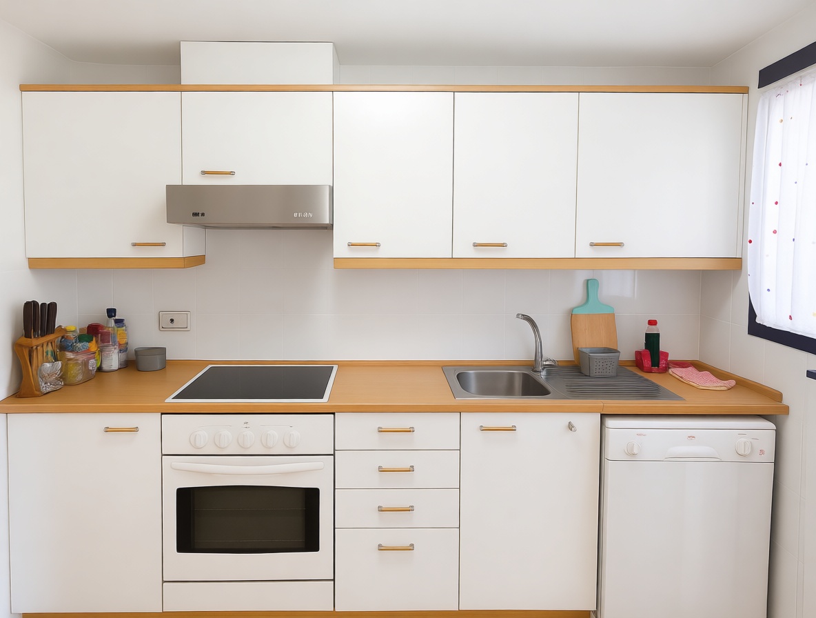 Piso en venta en primera línea de playa en Sant Antoni de Portmany — Cocina