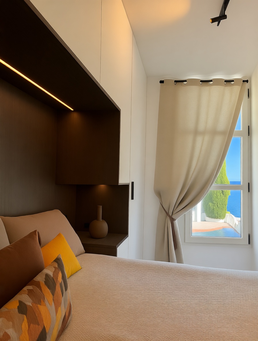Duplexwohnung zum Verkauf in direkter Strandlage in Calpe — Schlafzimmer