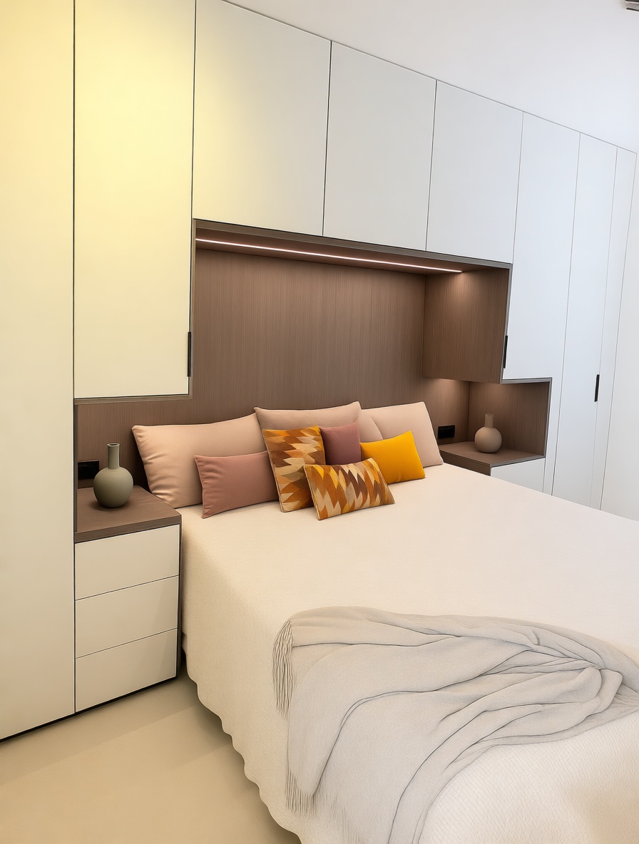 Duplexwohnung zum Verkauf in direkter Strandlage in Calpe — Schlafzimmer