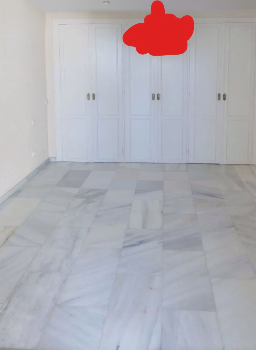 Chalet con acceso directo a playa en Estepona — Dormitorio
