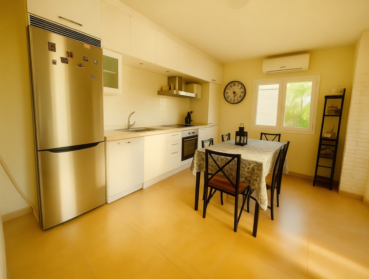 Beachfront flat in La Manga del Mar Menor — Kitchen