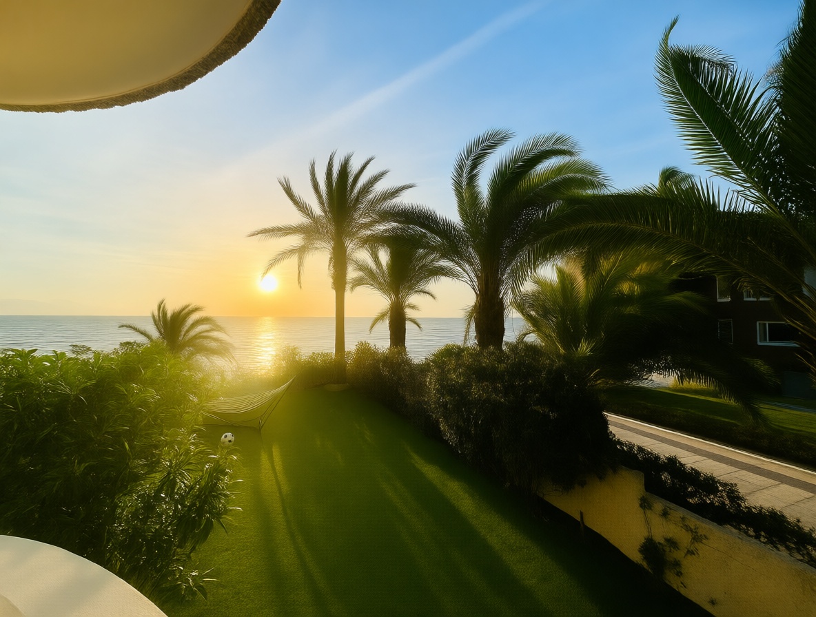 Beachfront flat in La Manga del Mar Menor — Sea view