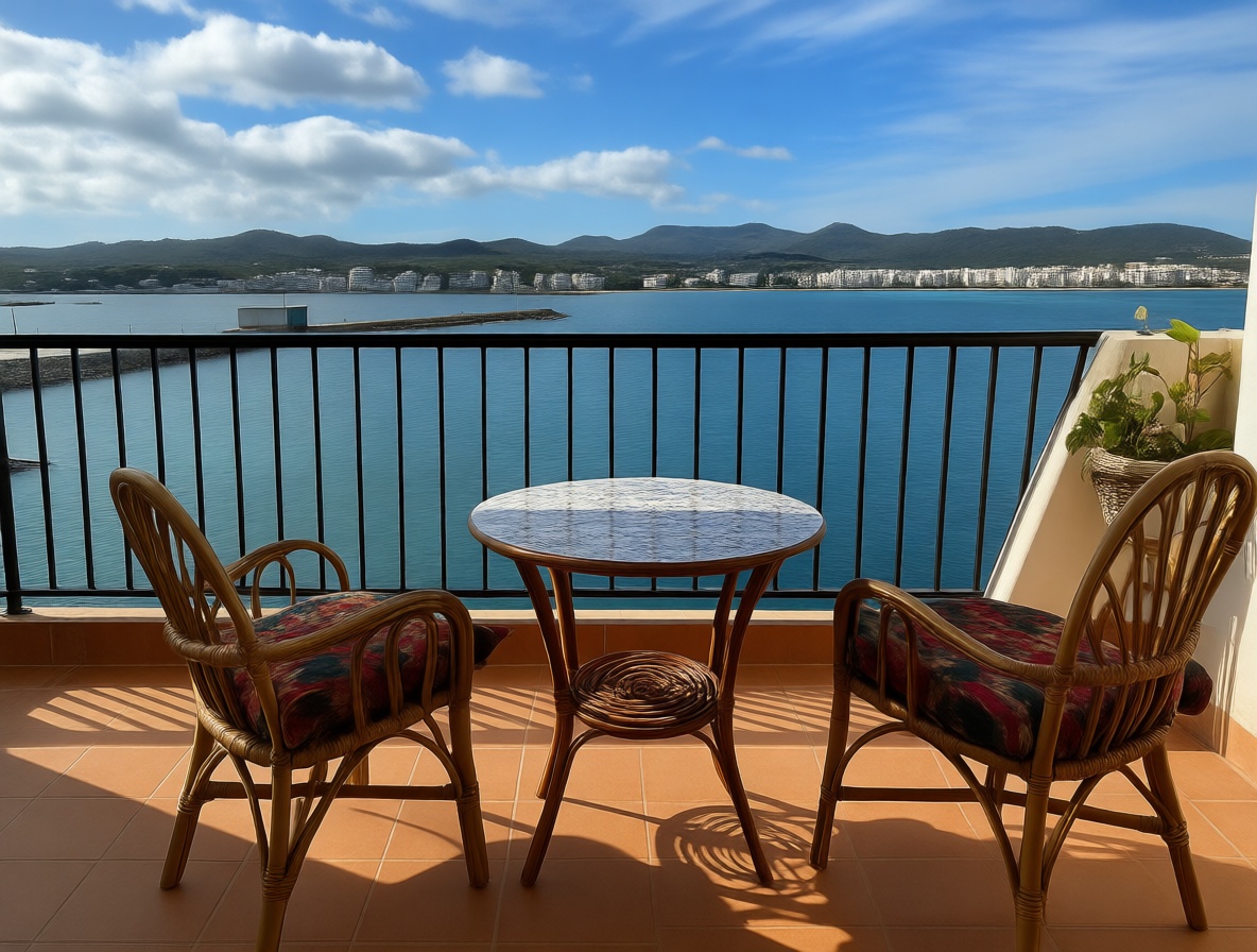 Flat for sale frontline beach in Sant Antoni de Portmany
