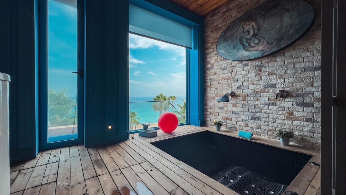 Chalet with Direct Beach Access in Villajoyosa — Sea view