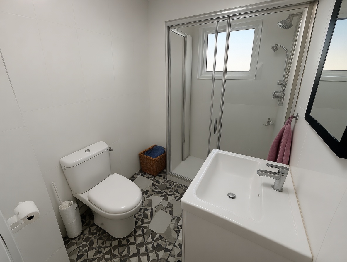 Piso en venta en primera línea de playa en Cullera — Baño
