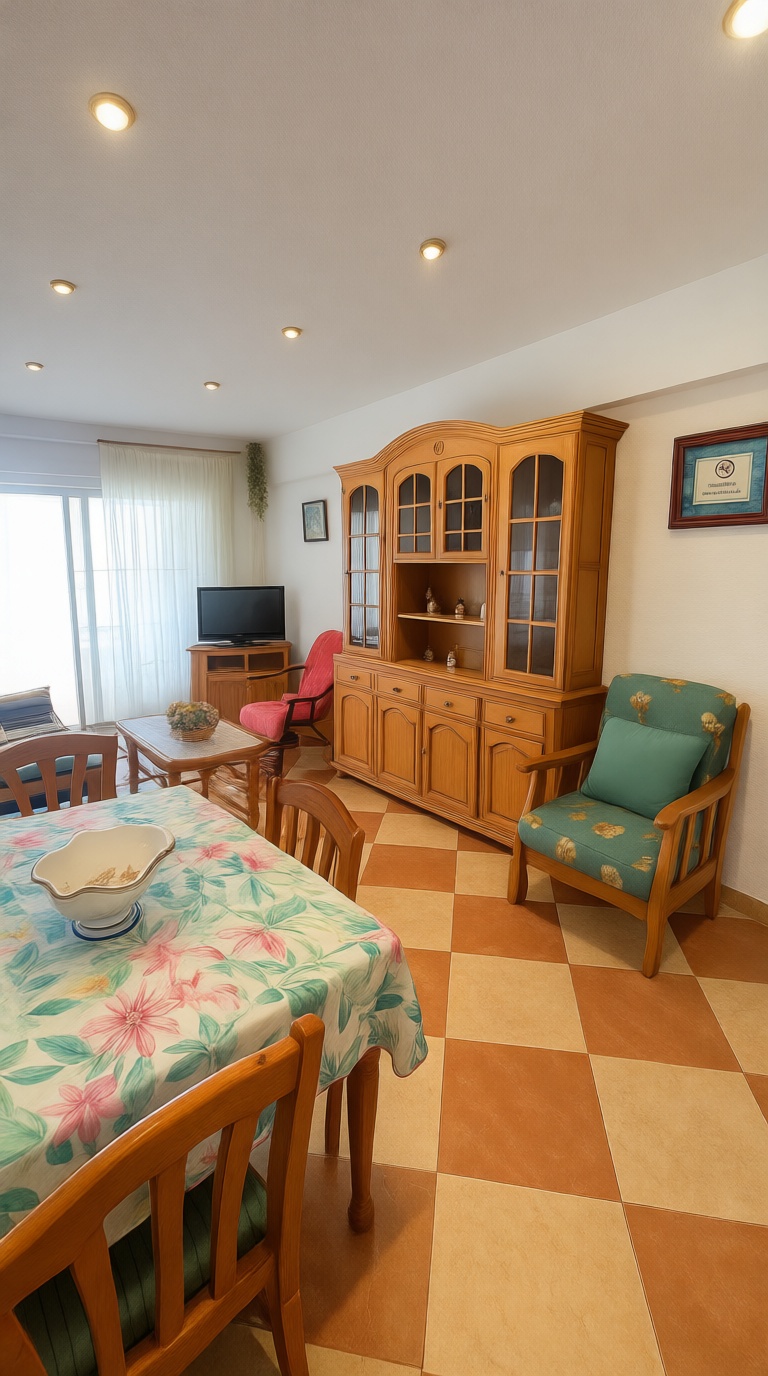 Appartement à vendre pieds dans l'eau à Benidorm — Séjour