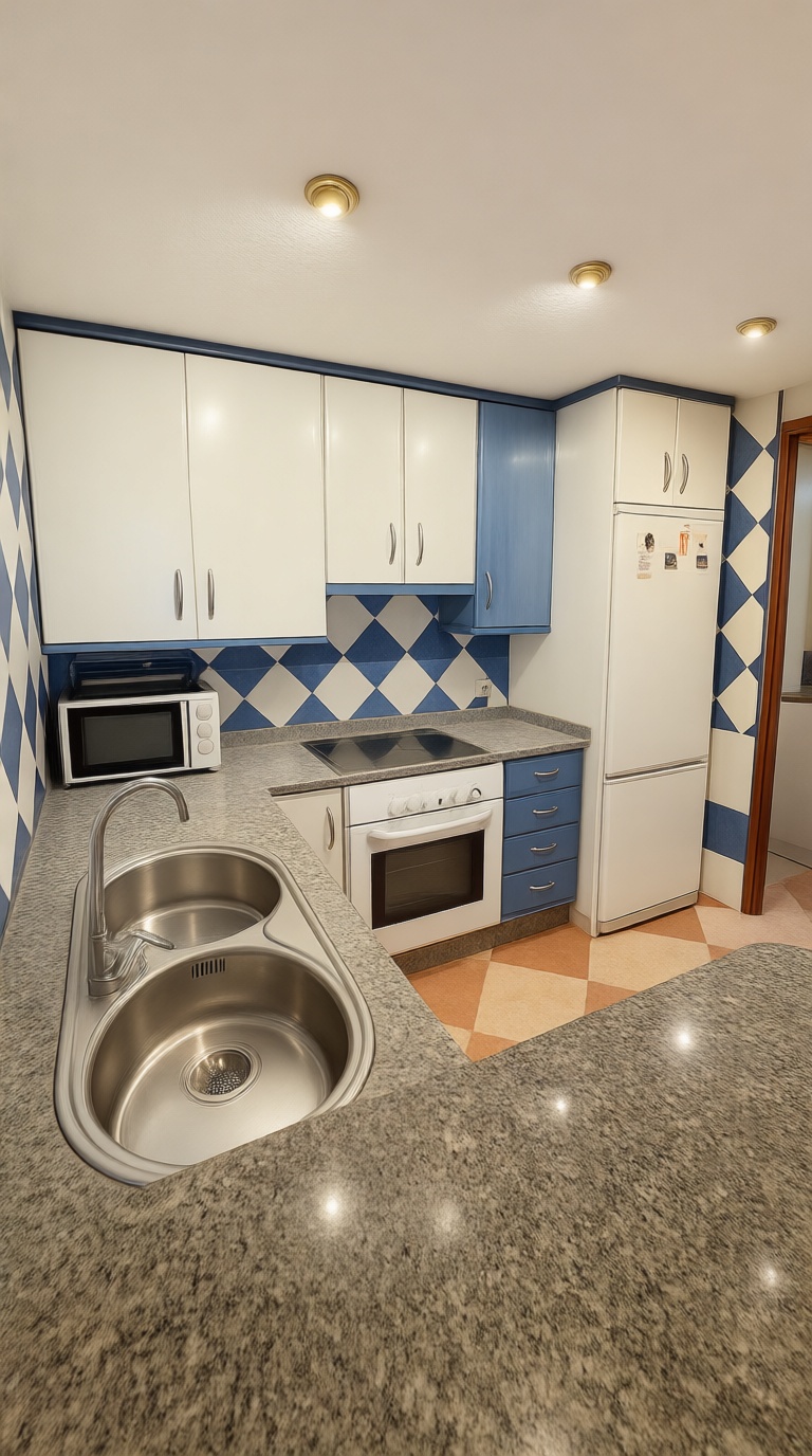 Appartement à vendre pieds dans l'eau à Benidorm — Cuisine