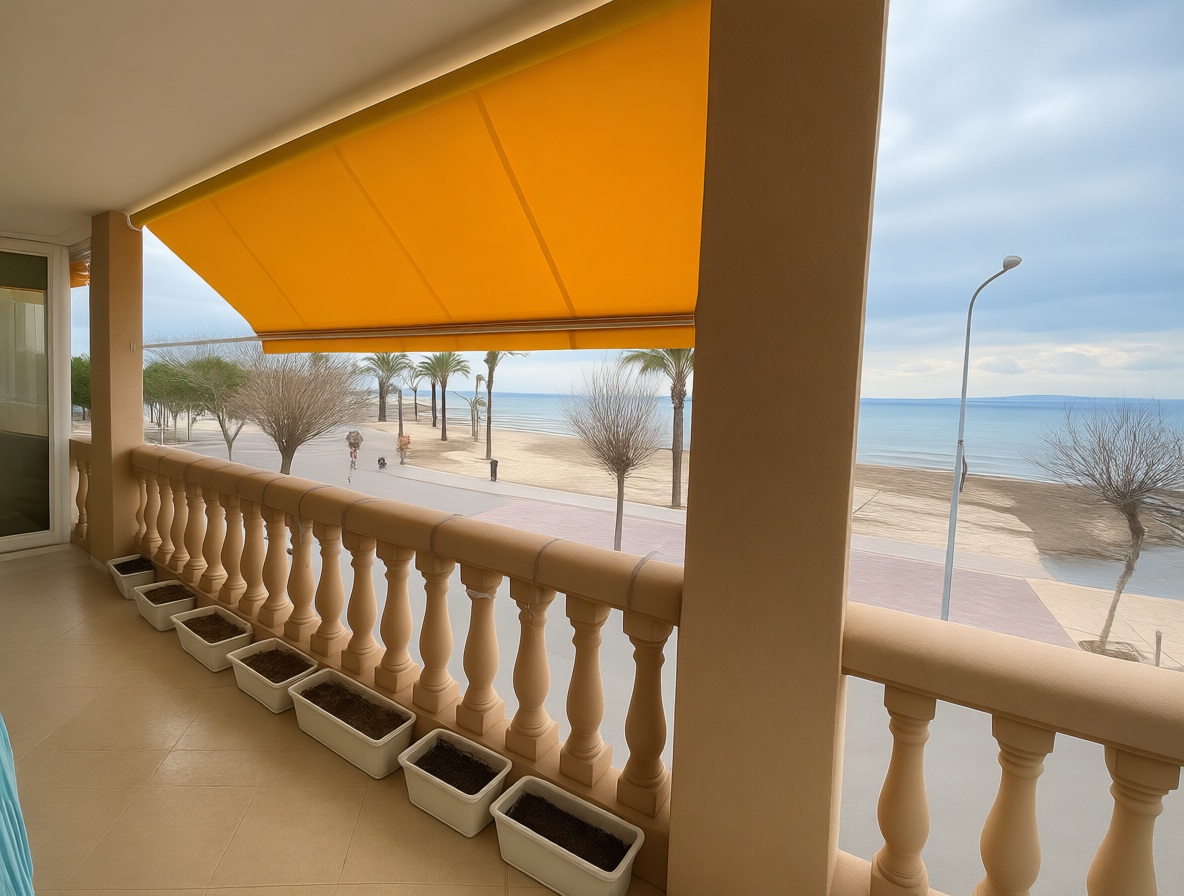 Piso en venta en primera línea de playa en Llucmajor