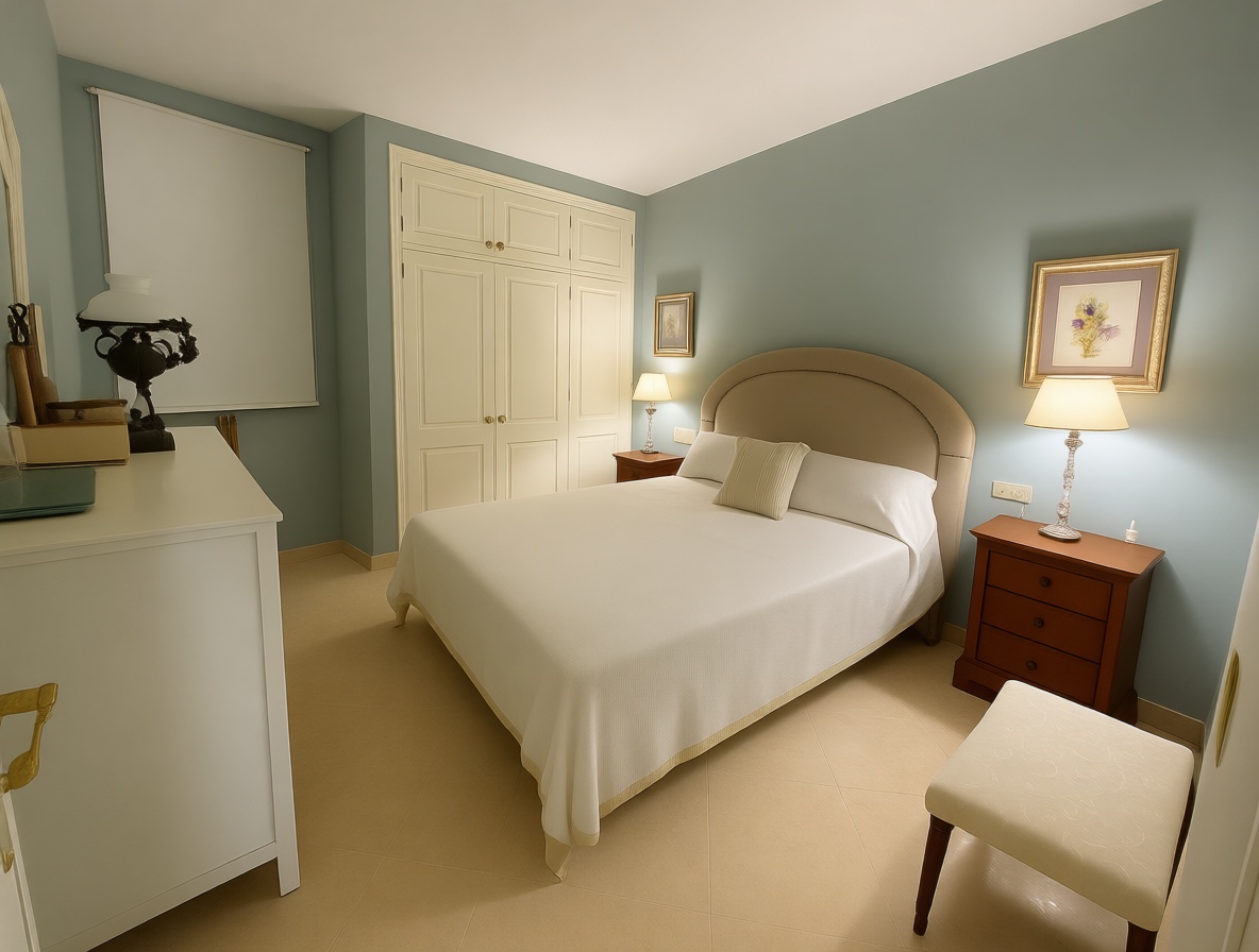 Flat for sale frontline beach in Llucmajor — Bedroom
