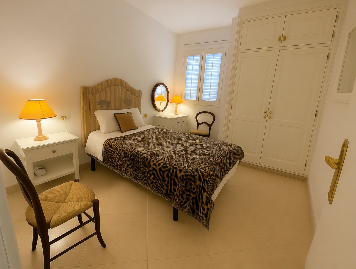 Flat for sale frontline beach in Llucmajor — Bedroom