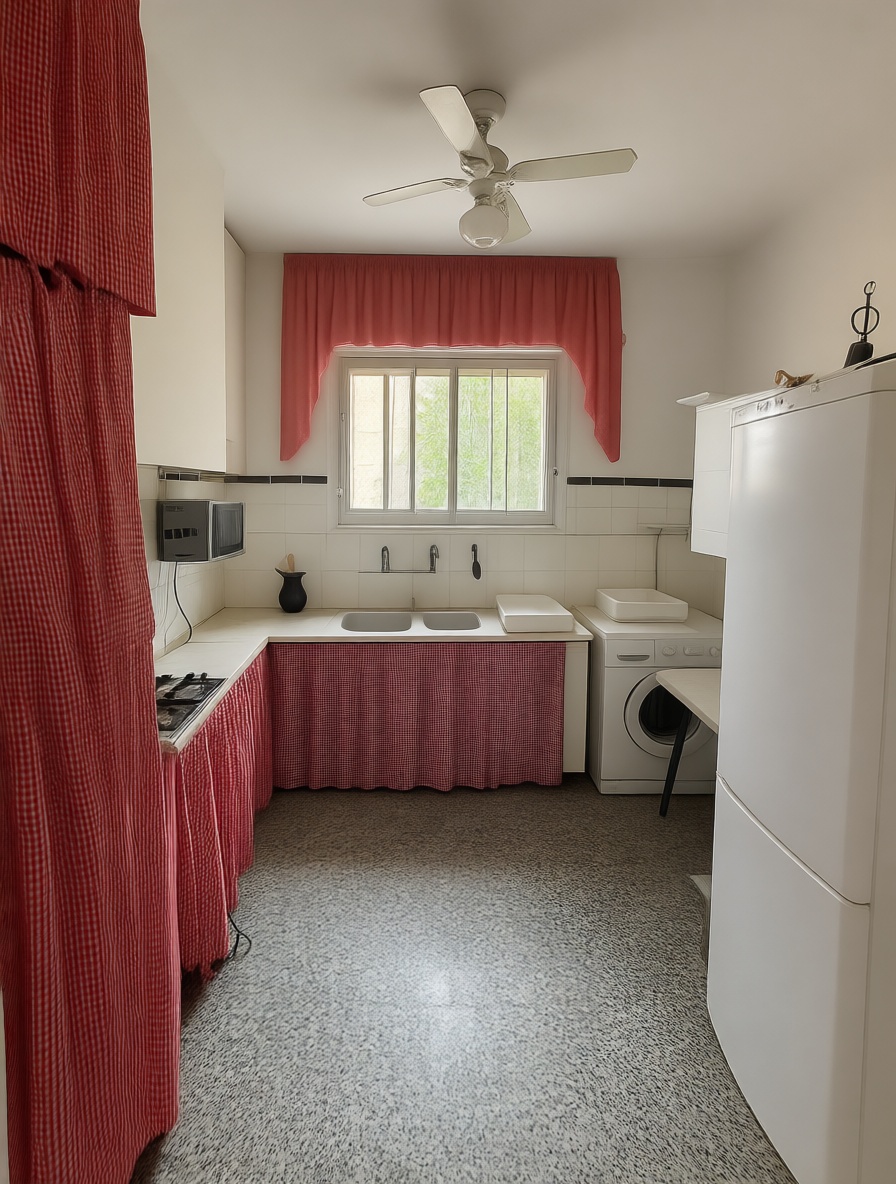 Flat for sale frontline beach in Burriana — Kitchen