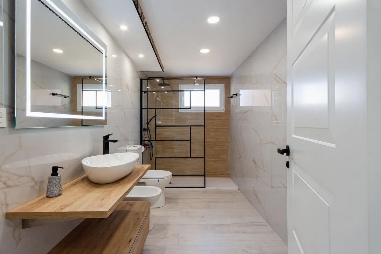 Chalet à vendre avec accès direct à la plage à Vélez Málaga — Sanitaires