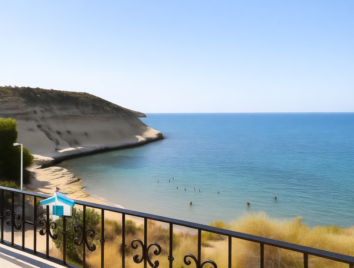 Шале на продажу с прямым выходом на пляж в San Juan de los Terreros